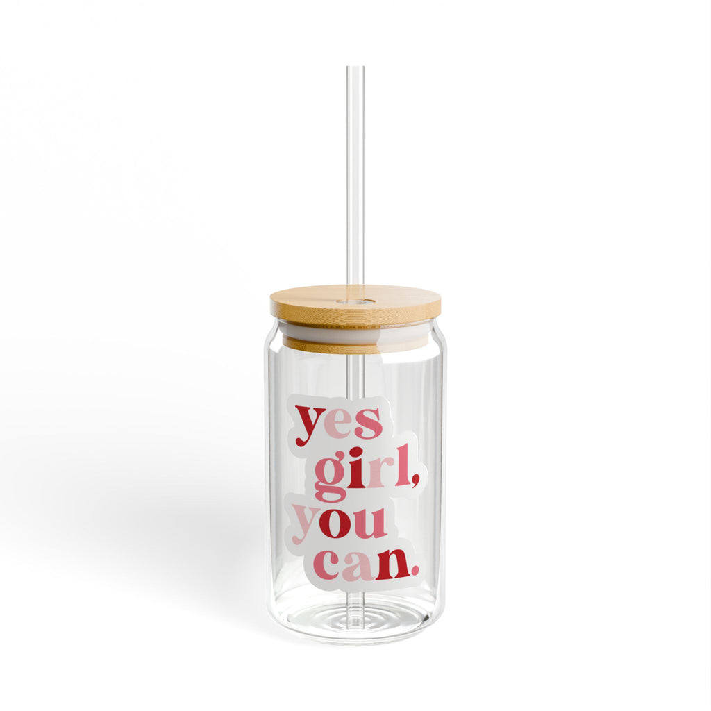💕 Sipperglas „You Can“