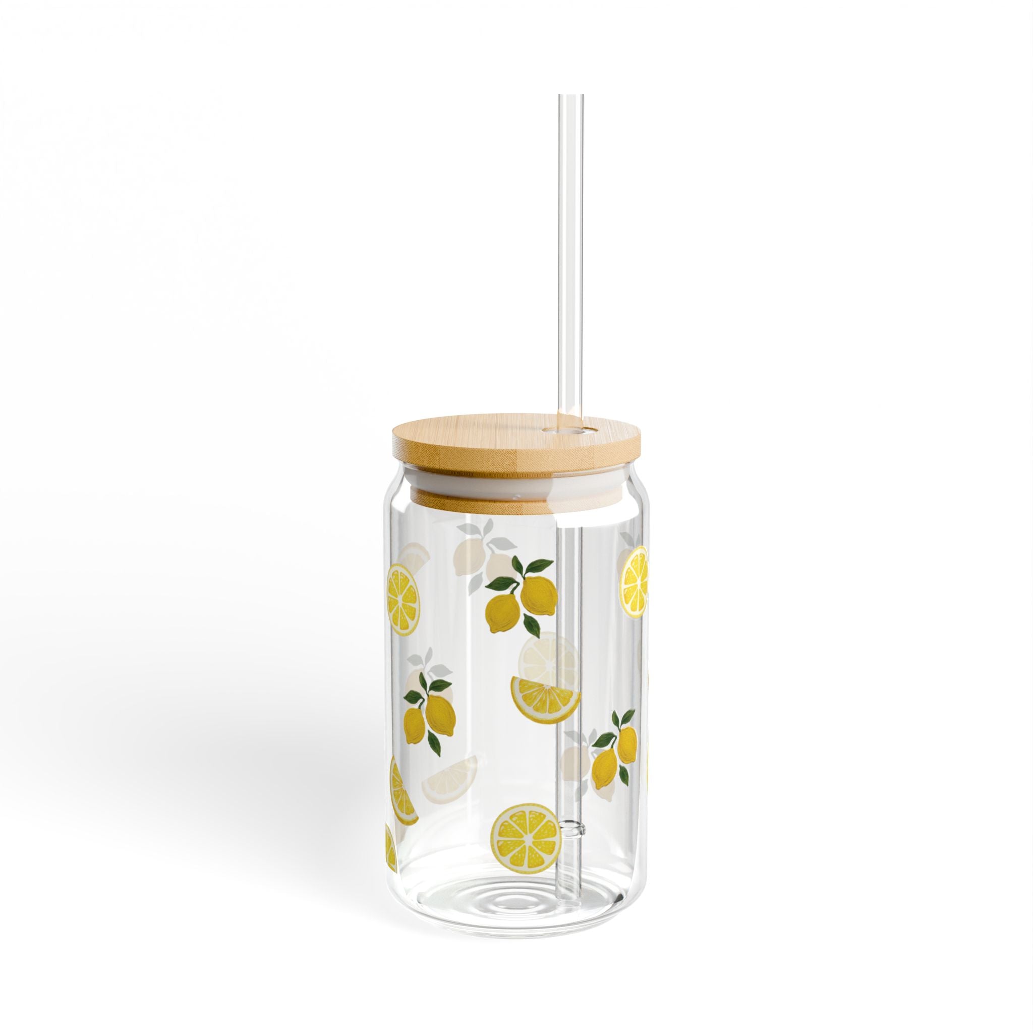 🍋 Sipperglas „Lemon Bliss“
