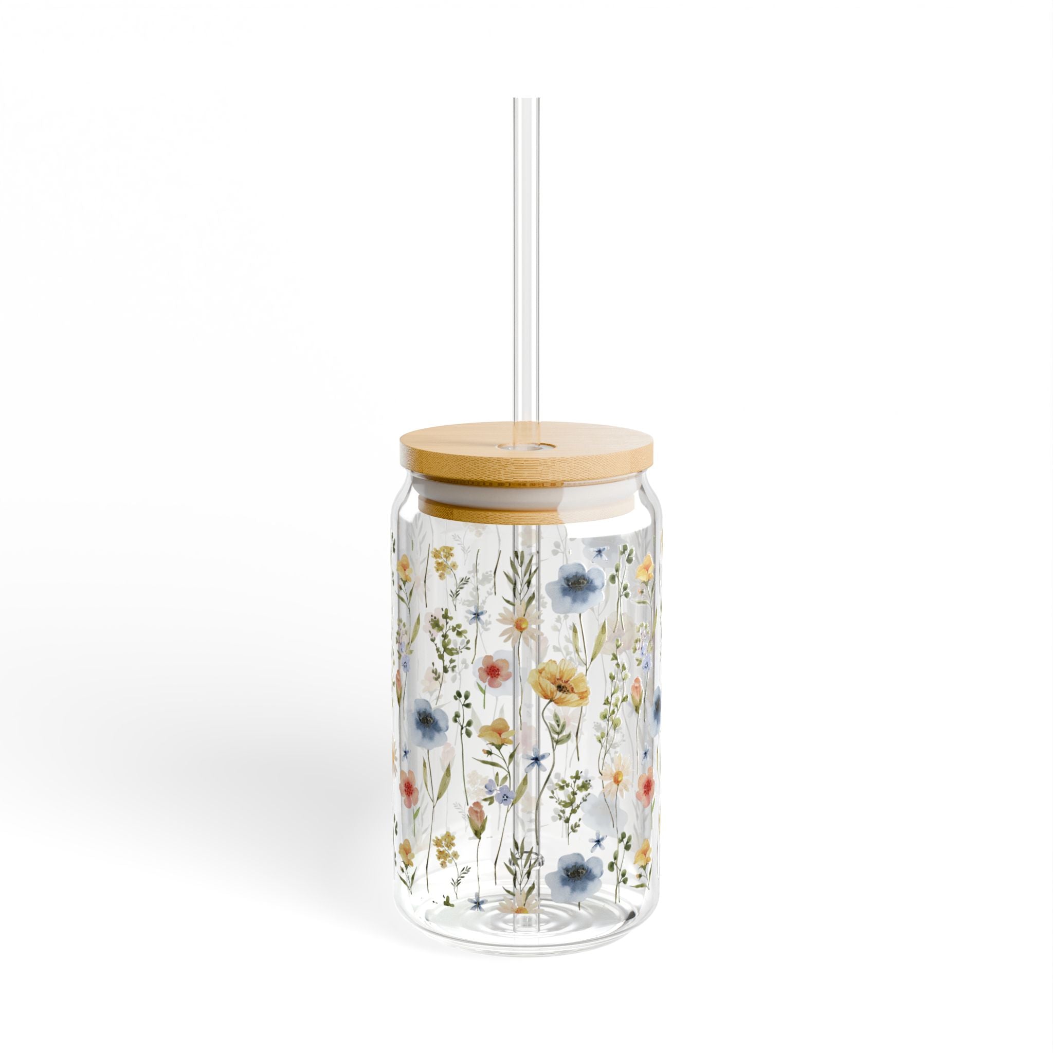 💐 Sipperglas „Soft Wildflowers“