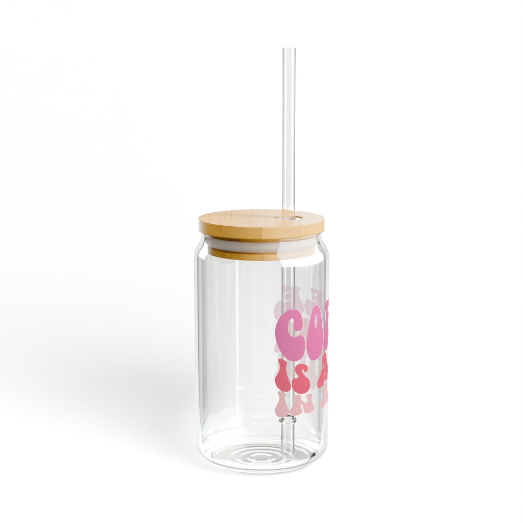 💗☕ Sipperglas „Blush Hug“