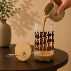 🤎☕ Sipperglas „Mocha Coffee“