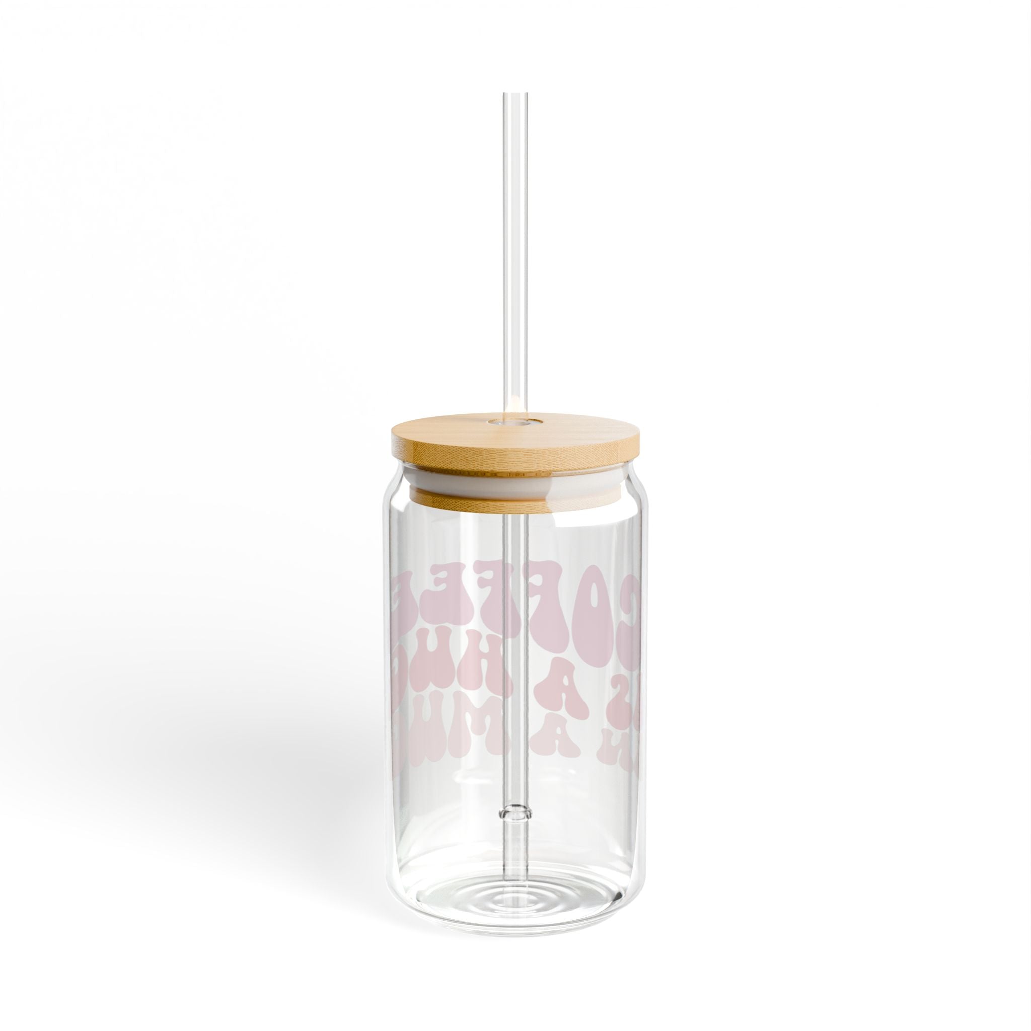 💗☕ Sipperglas „Blush Hug“