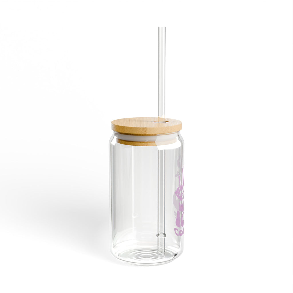 🧊 Sipperglas „Iced Coffee Club“