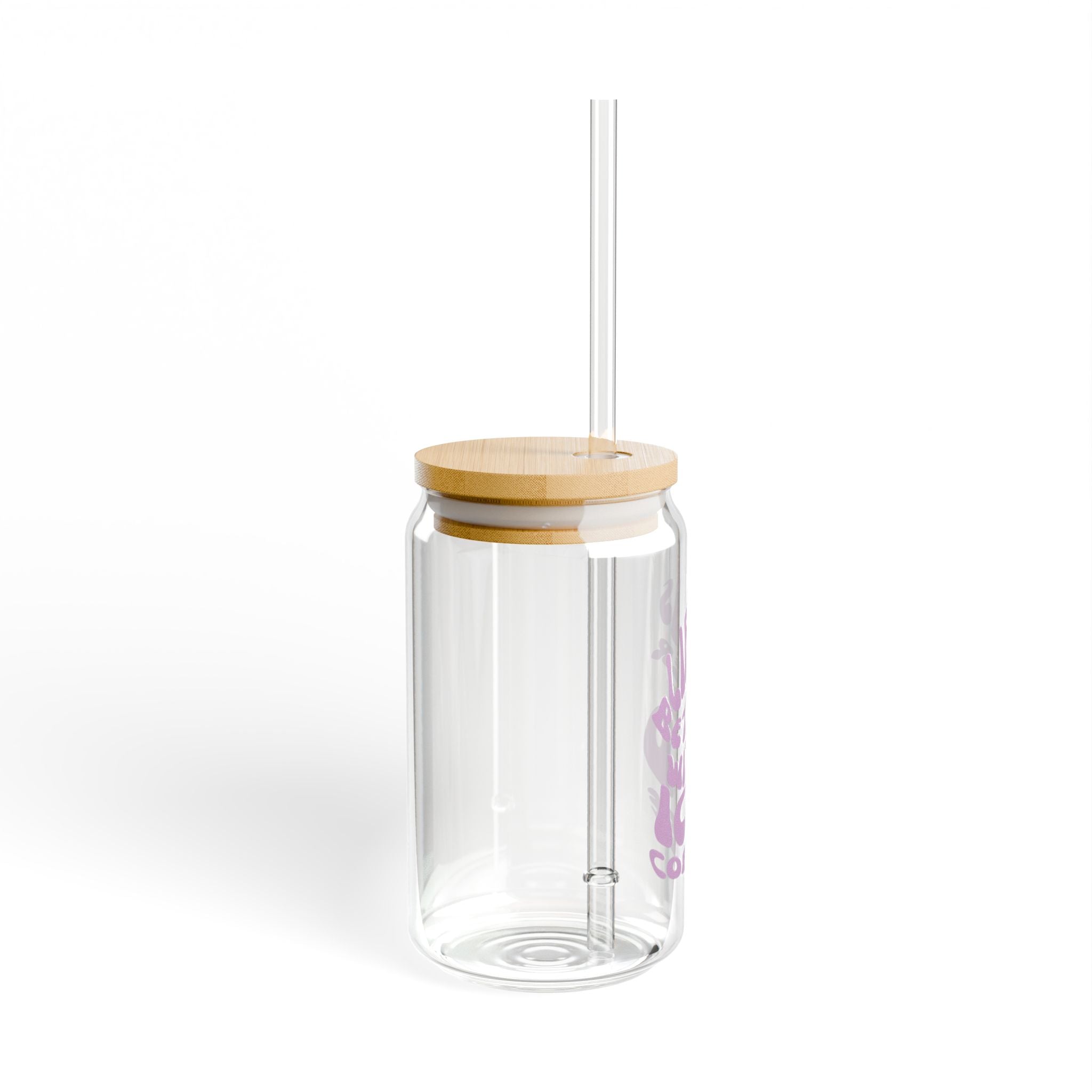 🧊 Sipperglas „Iced Coffee Club“