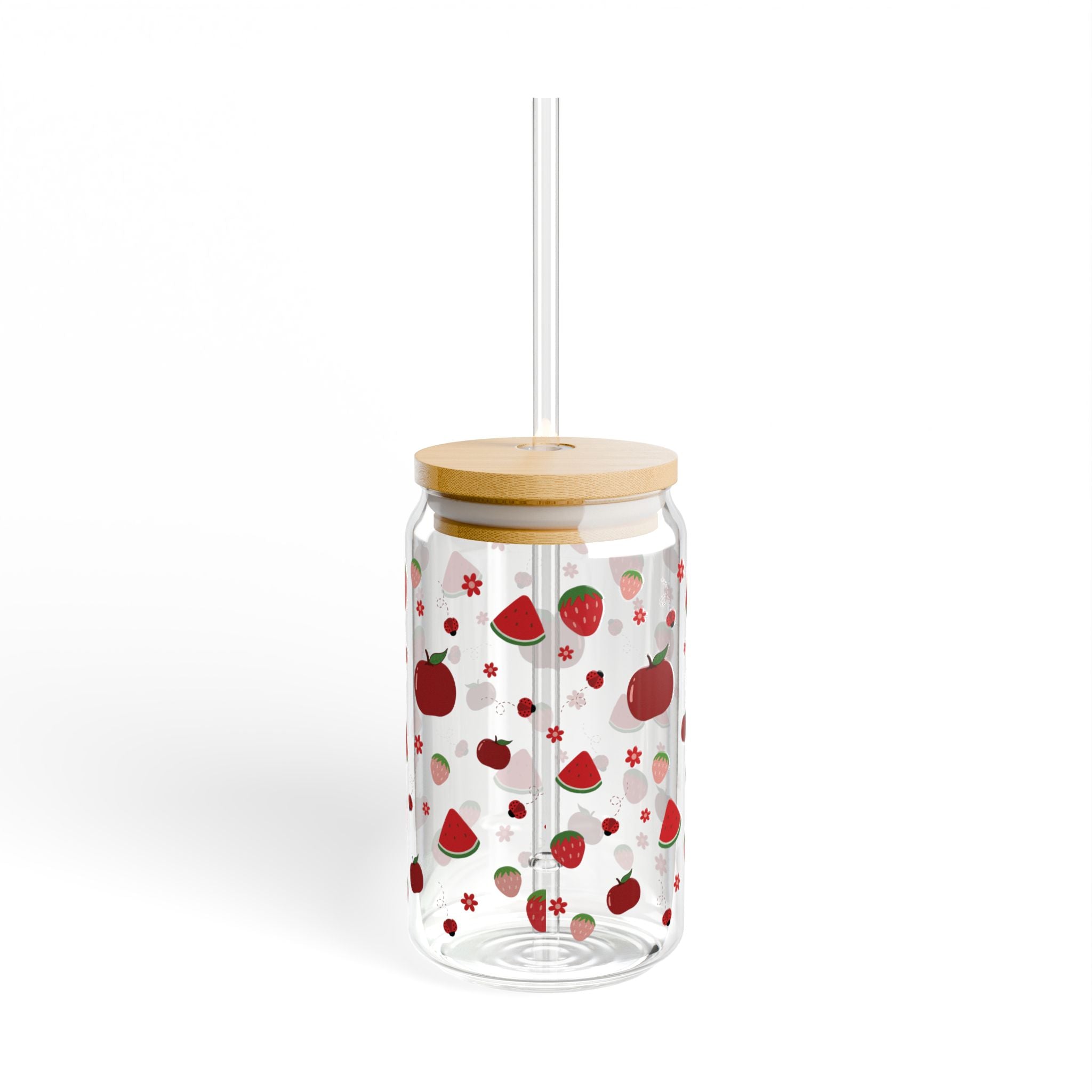 🍉🍓 Sipperglas „Berry Garden“
