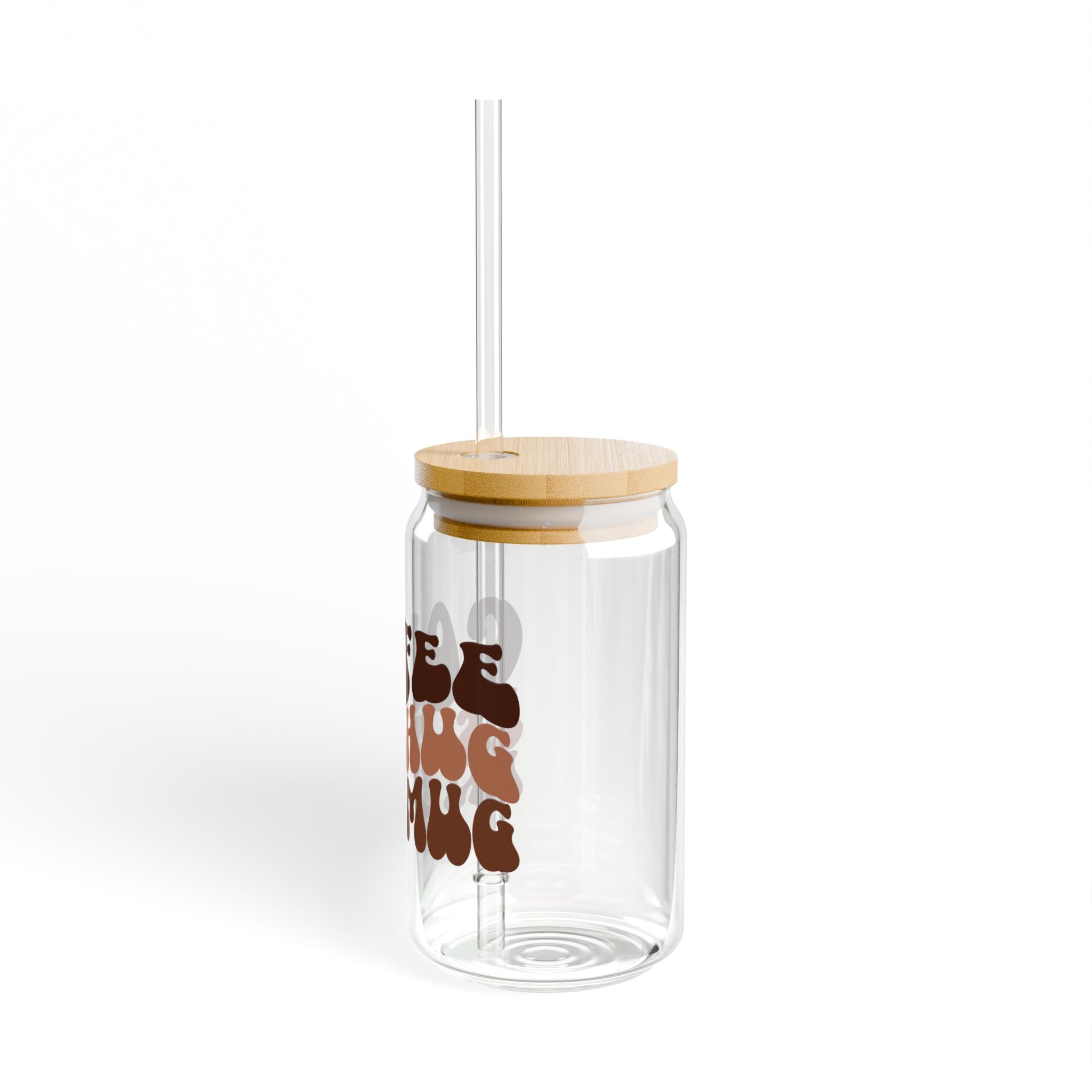 🤎☕ Sipperglas „Mocha Hug“