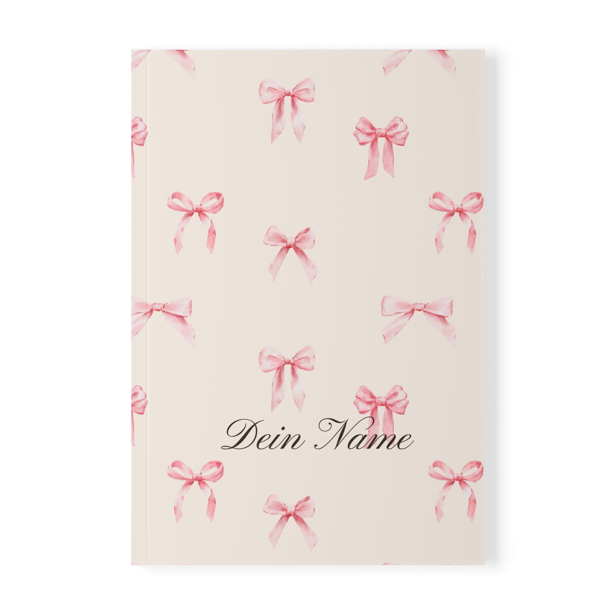 🎀 Notizbuch „Bow“ – A5