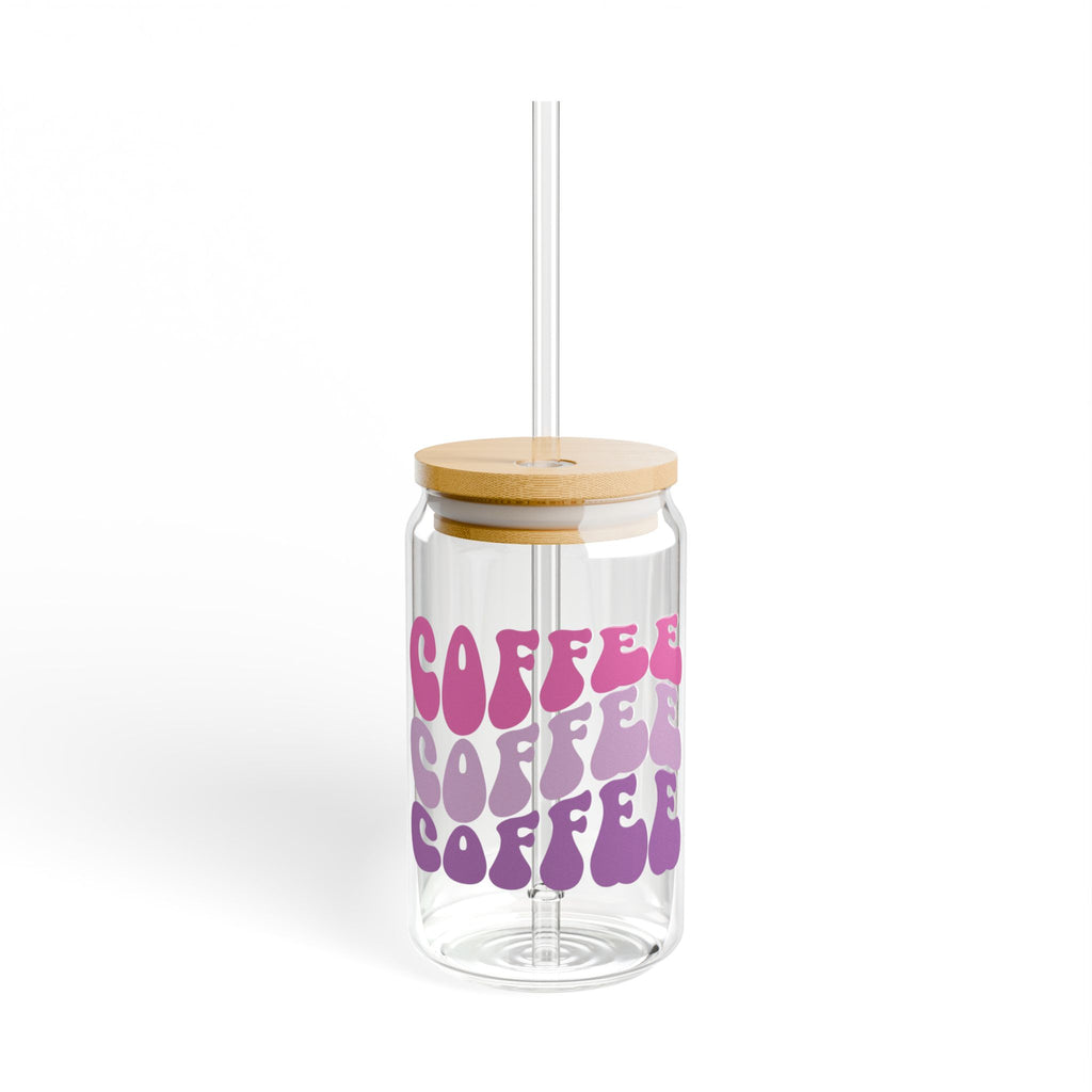 💗☕ Sipperglas „Blush Coffee“