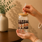 🤎☕ Sipperglas „Mocha Hug“
