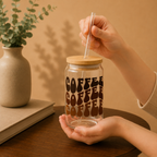 🤎☕ Sipperglas „Mocha Coffee“
